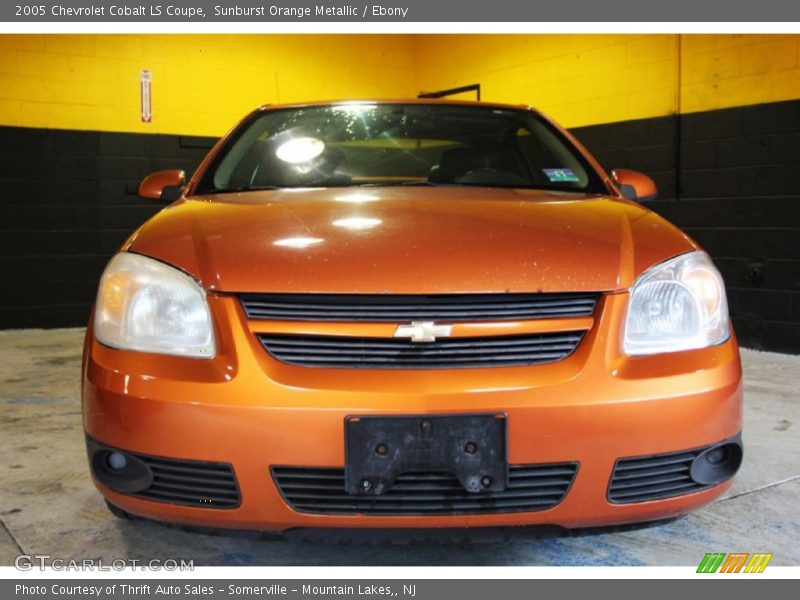 Sunburst Orange Metallic / Ebony 2005 Chevrolet Cobalt LS Coupe
