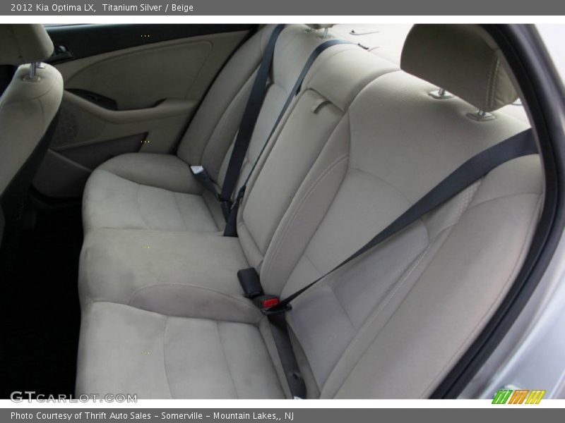 Titanium Silver / Beige 2012 Kia Optima LX