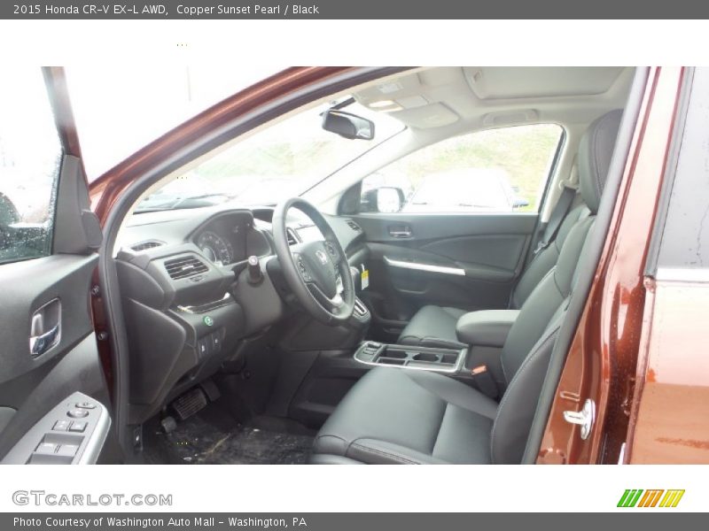 Copper Sunset Pearl / Black 2015 Honda CR-V EX-L AWD