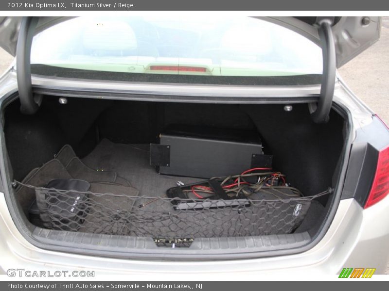Titanium Silver / Beige 2012 Kia Optima LX