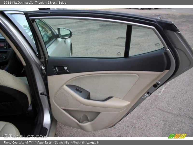 Titanium Silver / Beige 2012 Kia Optima LX