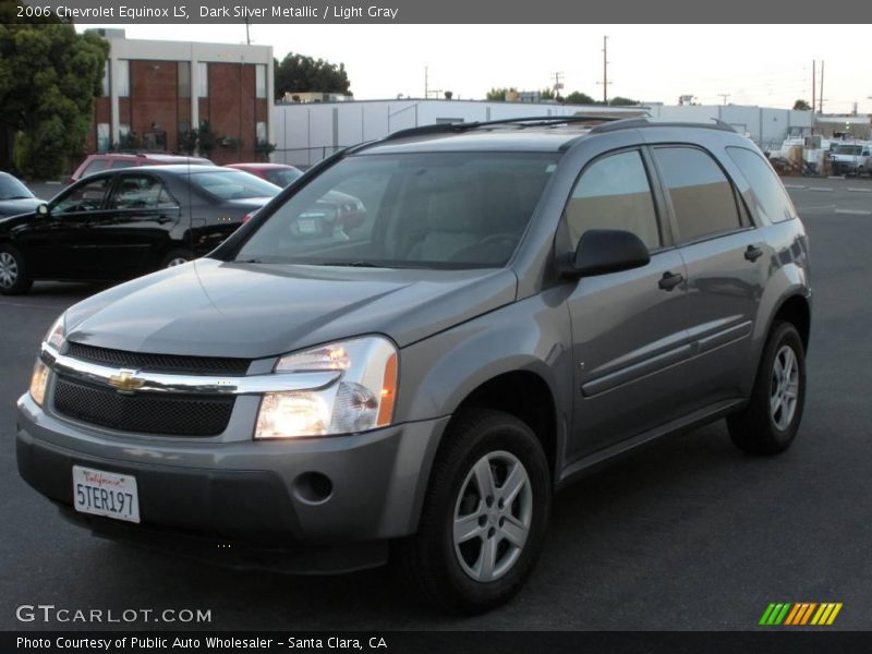 Dark Silver Metallic / Light Gray 2006 Chevrolet Equinox LS