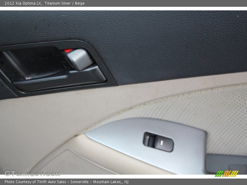 Titanium Silver / Beige 2012 Kia Optima LX