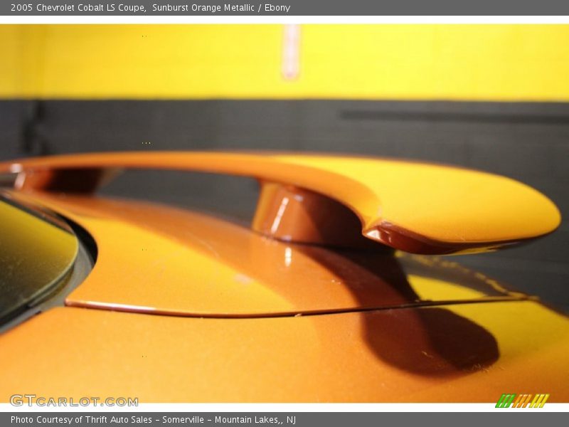 Sunburst Orange Metallic / Ebony 2005 Chevrolet Cobalt LS Coupe