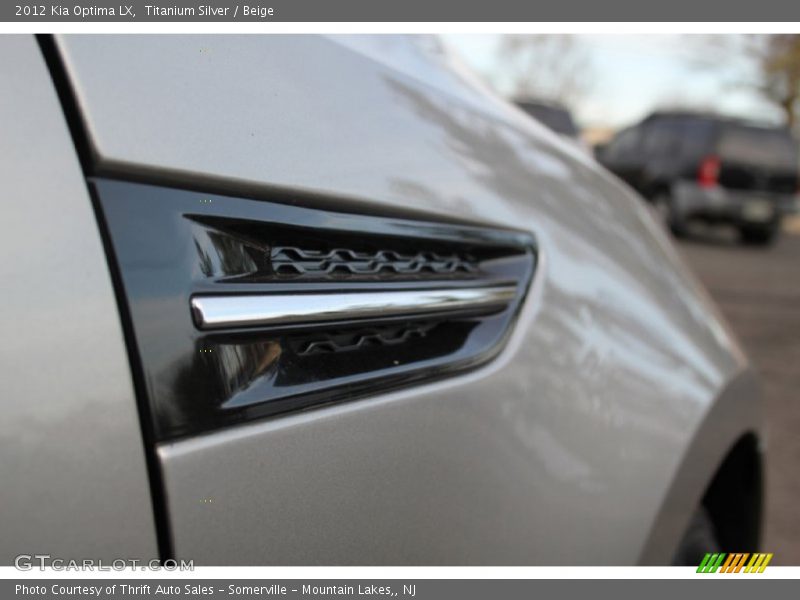 Titanium Silver / Beige 2012 Kia Optima LX