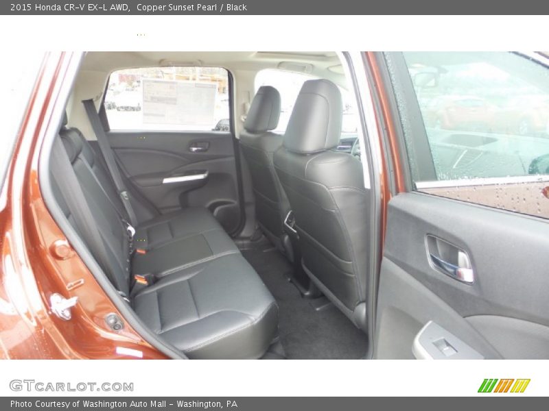 Copper Sunset Pearl / Black 2015 Honda CR-V EX-L AWD