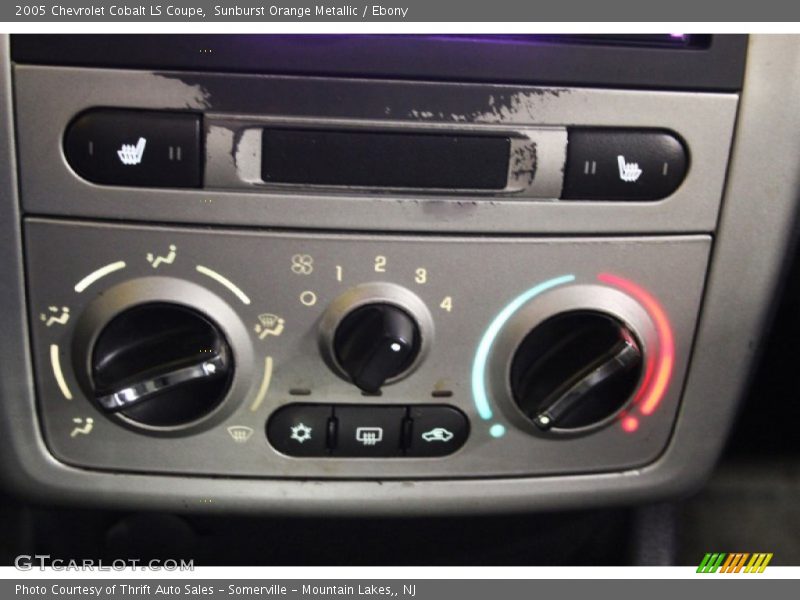 Sunburst Orange Metallic / Ebony 2005 Chevrolet Cobalt LS Coupe