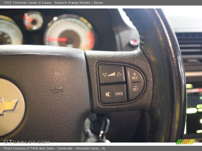 Sunburst Orange Metallic / Ebony 2005 Chevrolet Cobalt LS Coupe