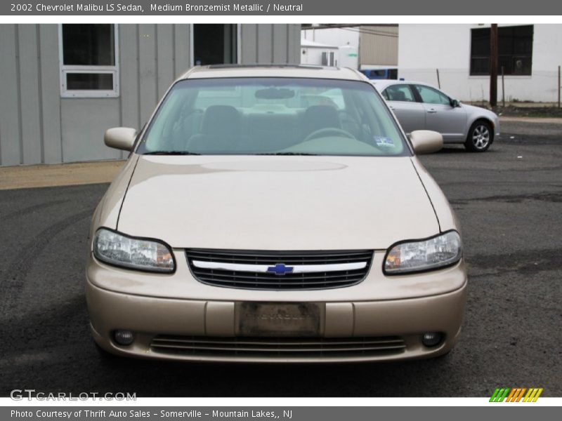 Medium Bronzemist Metallic / Neutral 2002 Chevrolet Malibu LS Sedan