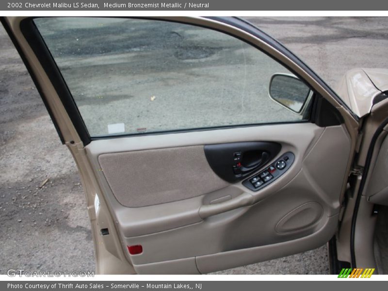 Medium Bronzemist Metallic / Neutral 2002 Chevrolet Malibu LS Sedan