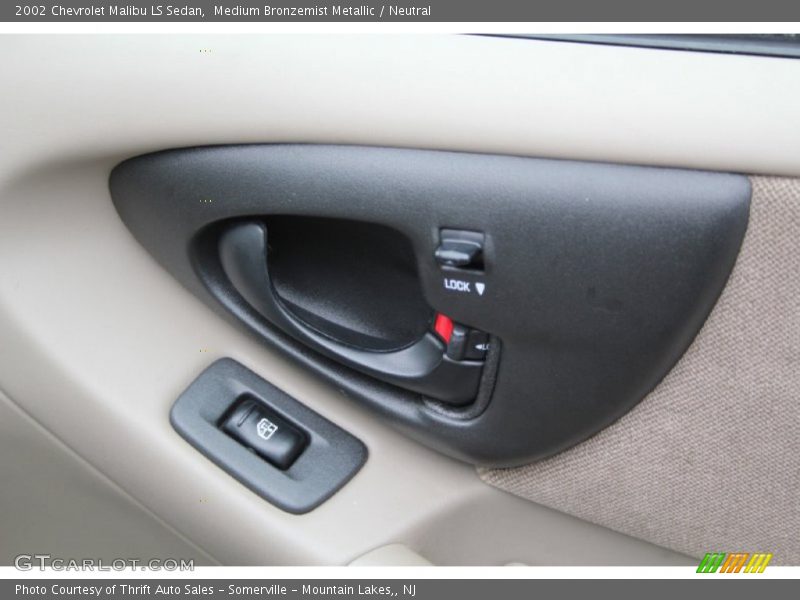 Medium Bronzemist Metallic / Neutral 2002 Chevrolet Malibu LS Sedan