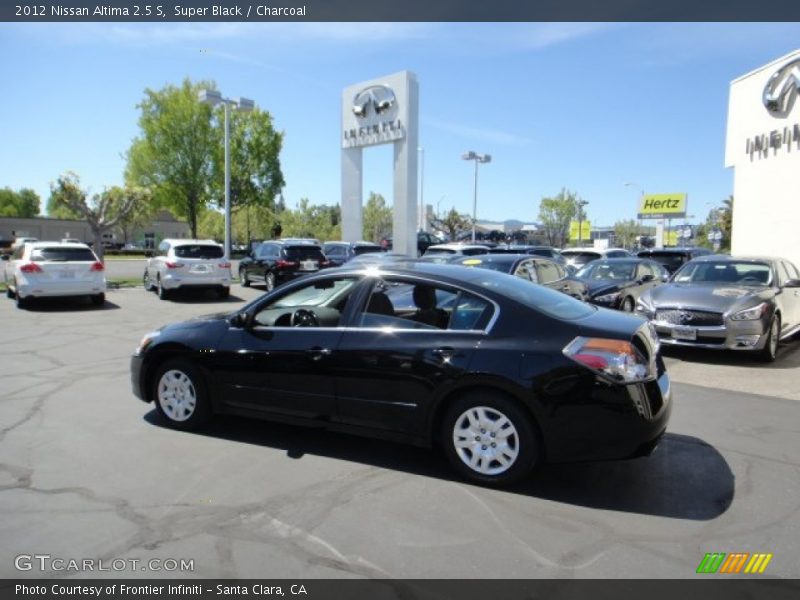 Super Black / Charcoal 2012 Nissan Altima 2.5 S