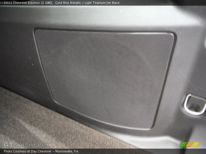 Gold Mist Metallic / Light Titanium/Jet Black 2011 Chevrolet Equinox LS AWD