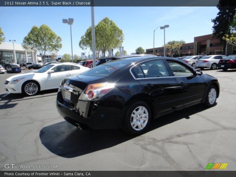 Super Black / Charcoal 2012 Nissan Altima 2.5 S