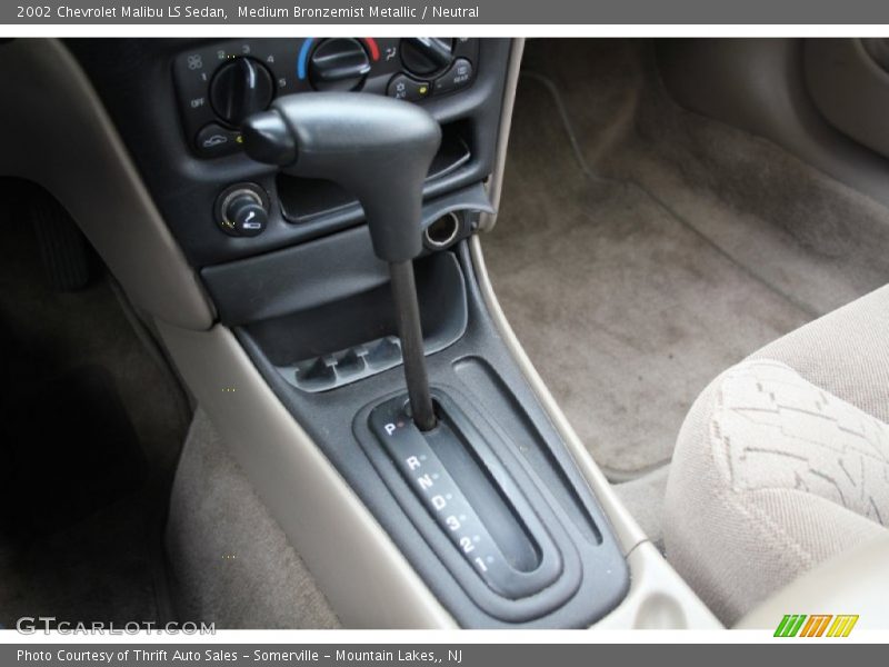 Medium Bronzemist Metallic / Neutral 2002 Chevrolet Malibu LS Sedan