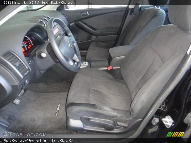 Super Black / Charcoal 2012 Nissan Altima 2.5 S