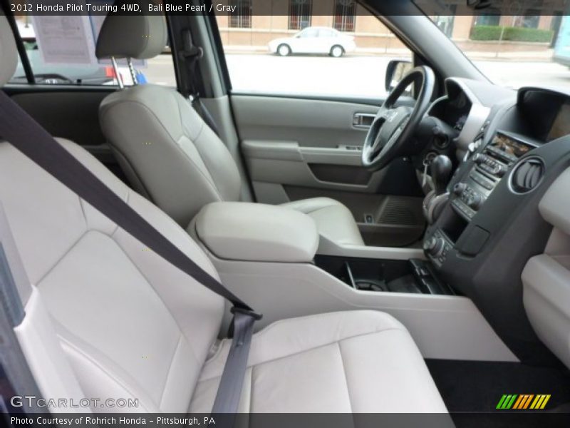 Bali Blue Pearl / Gray 2012 Honda Pilot Touring 4WD