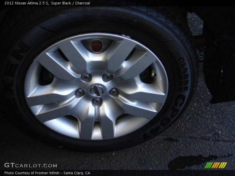 Super Black / Charcoal 2012 Nissan Altima 2.5 S