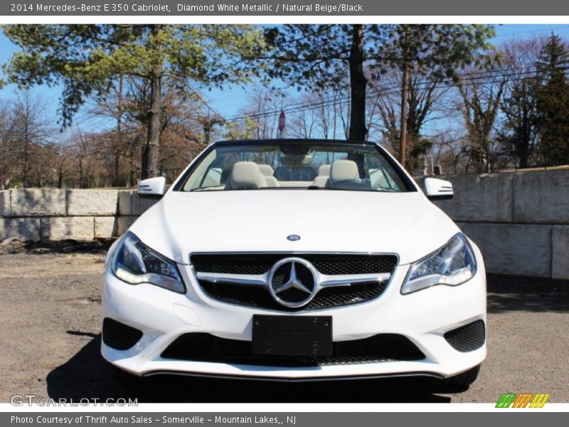 Diamond White Metallic / Natural Beige/Black 2014 Mercedes-Benz E 350 Cabriolet