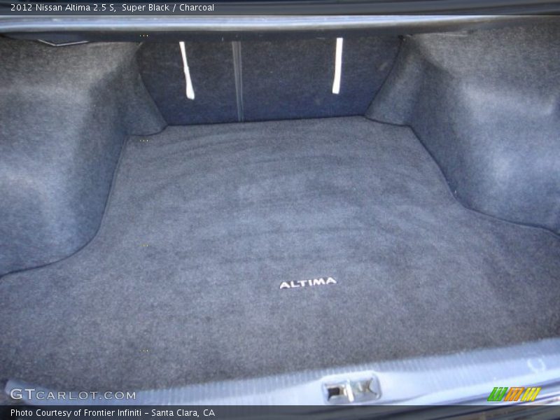 Super Black / Charcoal 2012 Nissan Altima 2.5 S