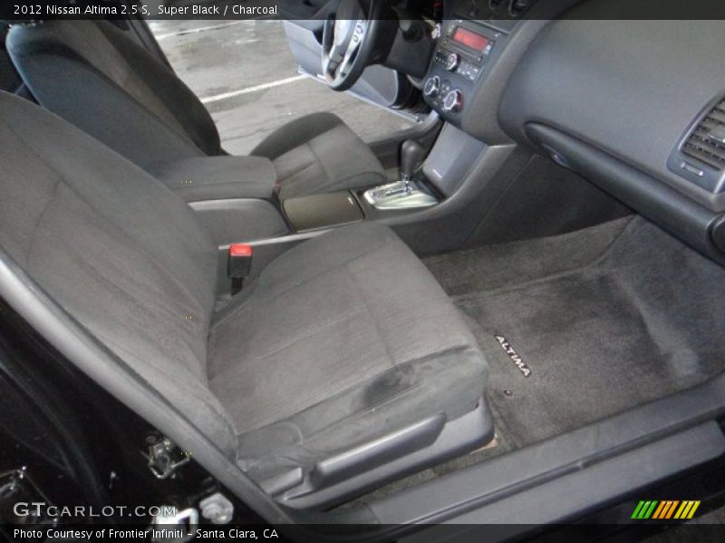 Super Black / Charcoal 2012 Nissan Altima 2.5 S