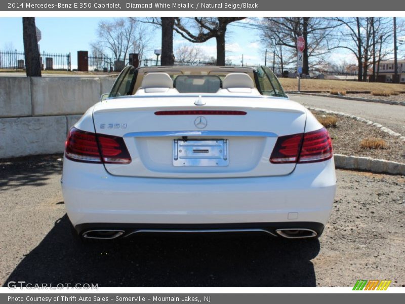 Diamond White Metallic / Natural Beige/Black 2014 Mercedes-Benz E 350 Cabriolet