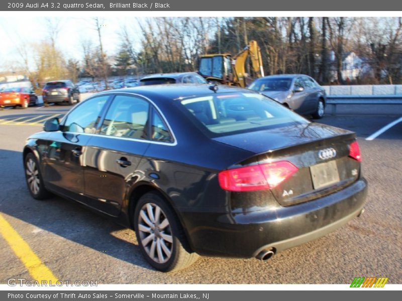 Brilliant Black / Black 2009 Audi A4 3.2 quattro Sedan