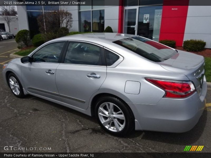 Brilliant Silver / Charcoal 2015 Nissan Altima 2.5 SV