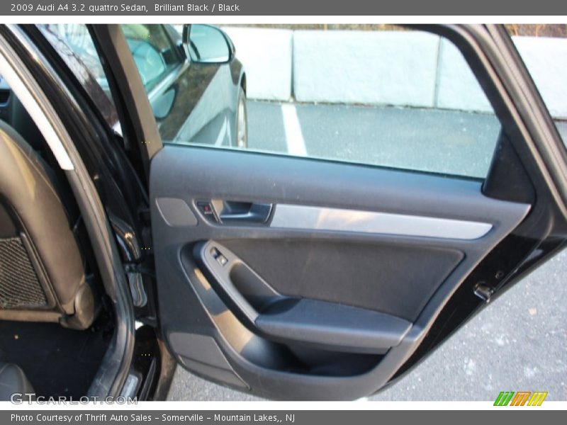 Brilliant Black / Black 2009 Audi A4 3.2 quattro Sedan
