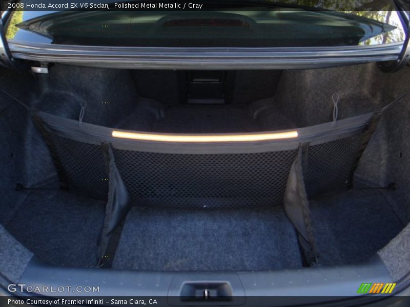 Polished Metal Metallic / Gray 2008 Honda Accord EX V6 Sedan