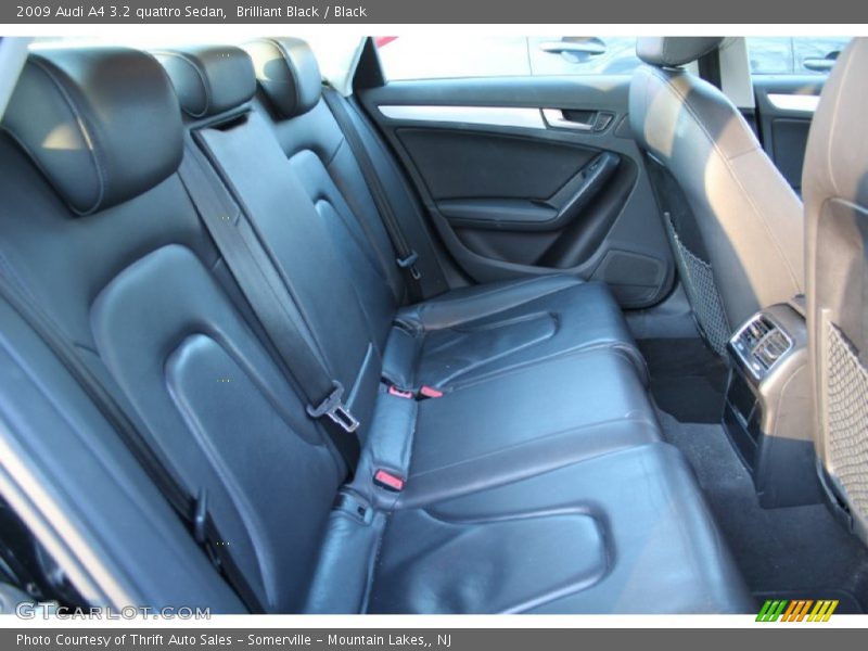 Brilliant Black / Black 2009 Audi A4 3.2 quattro Sedan