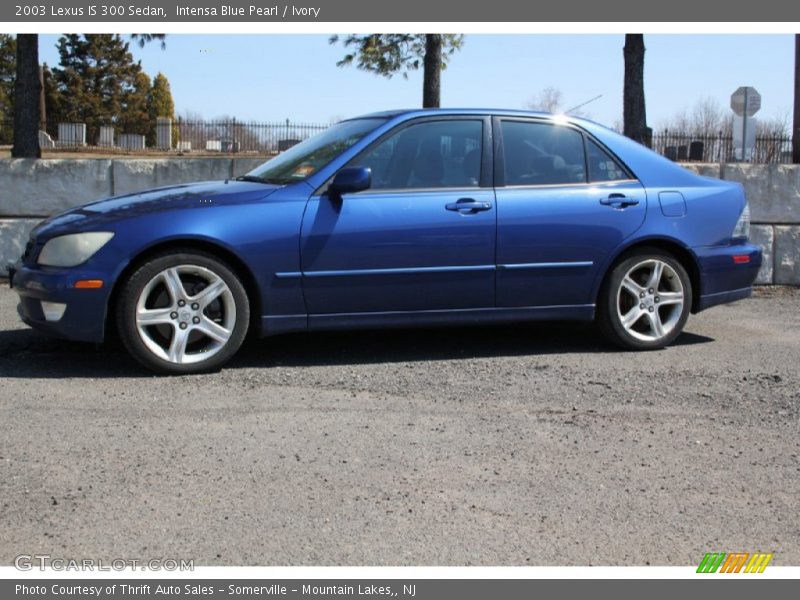 Intensa Blue Pearl / Ivory 2003 Lexus IS 300 Sedan