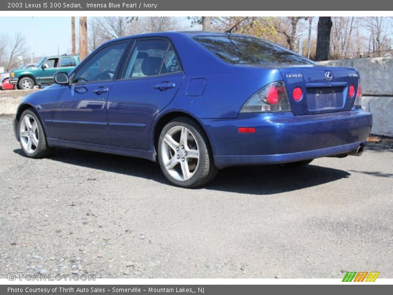 Intensa Blue Pearl / Ivory 2003 Lexus IS 300 Sedan