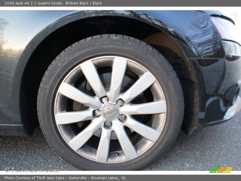 Brilliant Black / Black 2009 Audi A4 3.2 quattro Sedan