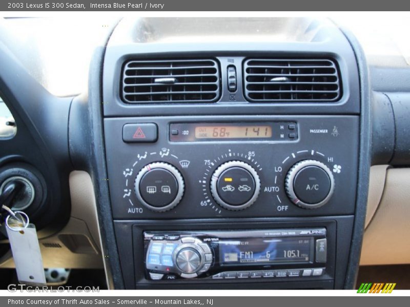 Intensa Blue Pearl / Ivory 2003 Lexus IS 300 Sedan