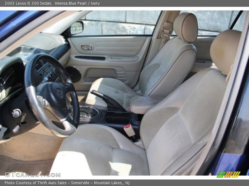 Intensa Blue Pearl / Ivory 2003 Lexus IS 300 Sedan