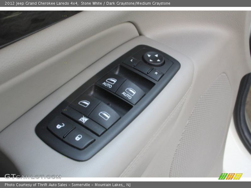Stone White / Dark Graystone/Medium Graystone 2012 Jeep Grand Cherokee Laredo 4x4
