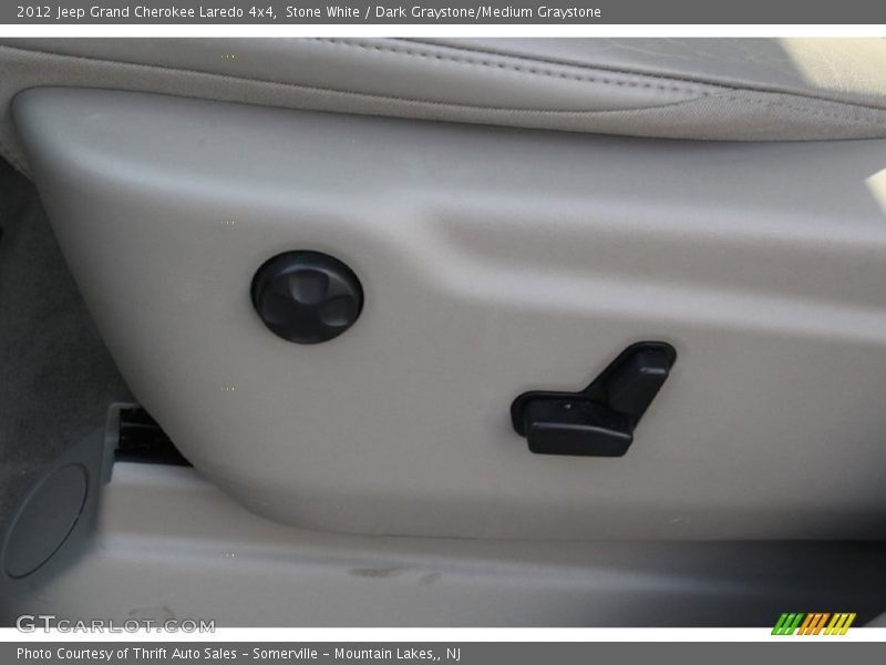 Stone White / Dark Graystone/Medium Graystone 2012 Jeep Grand Cherokee Laredo 4x4