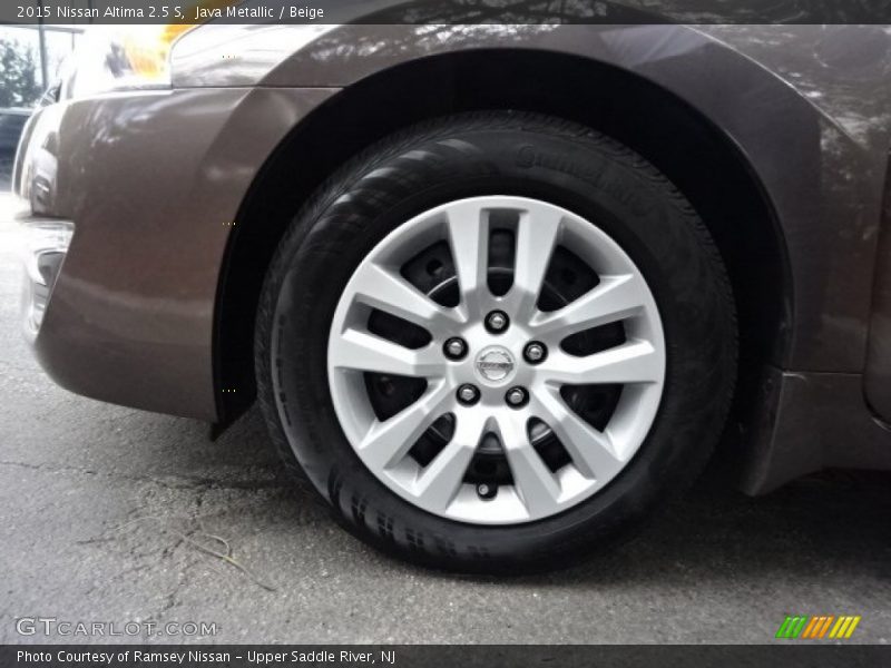 Java Metallic / Beige 2015 Nissan Altima 2.5 S