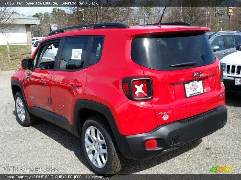 Colorado Red / Black 2015 Jeep Renegade Latitude