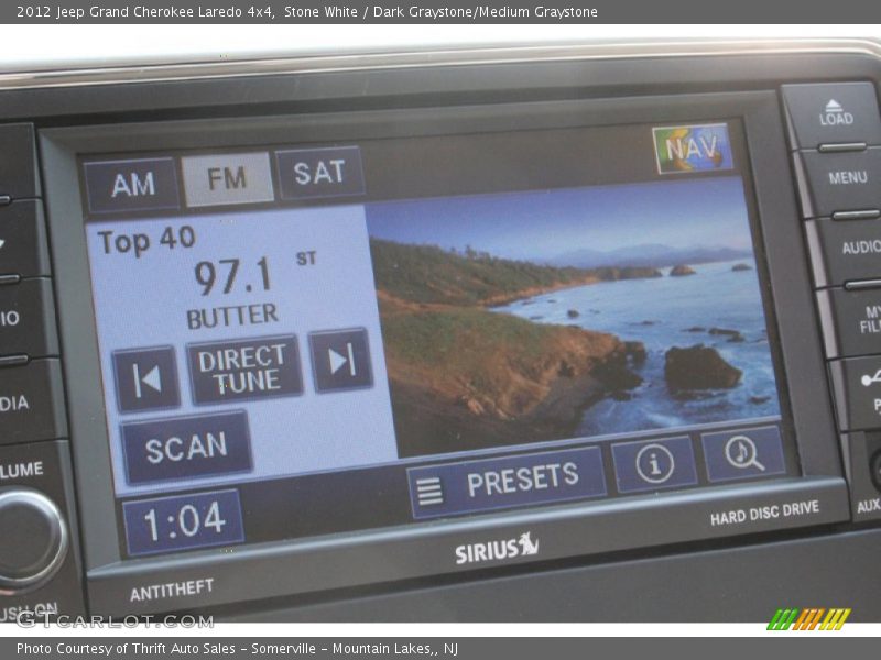 Stone White / Dark Graystone/Medium Graystone 2012 Jeep Grand Cherokee Laredo 4x4