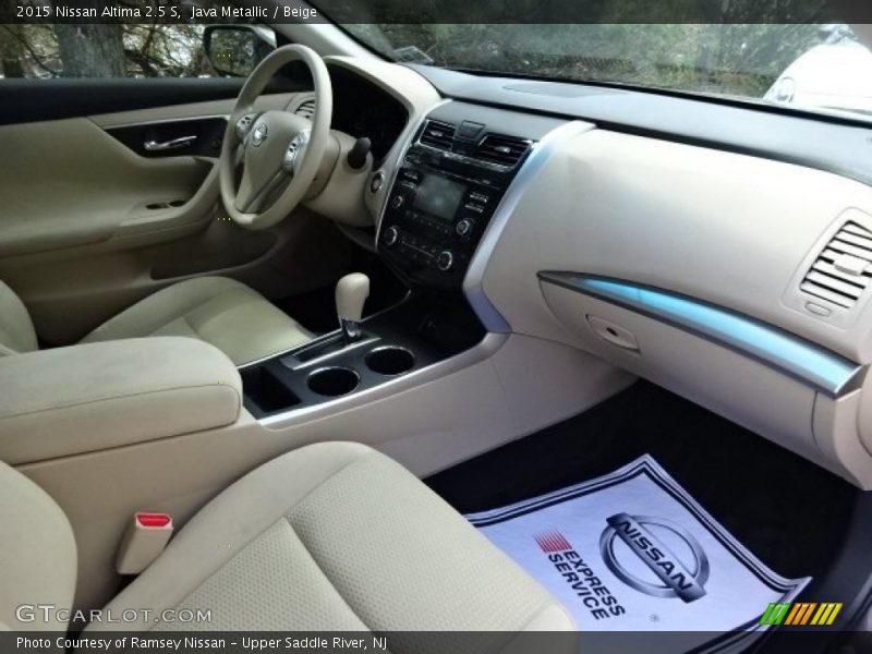 Java Metallic / Beige 2015 Nissan Altima 2.5 S