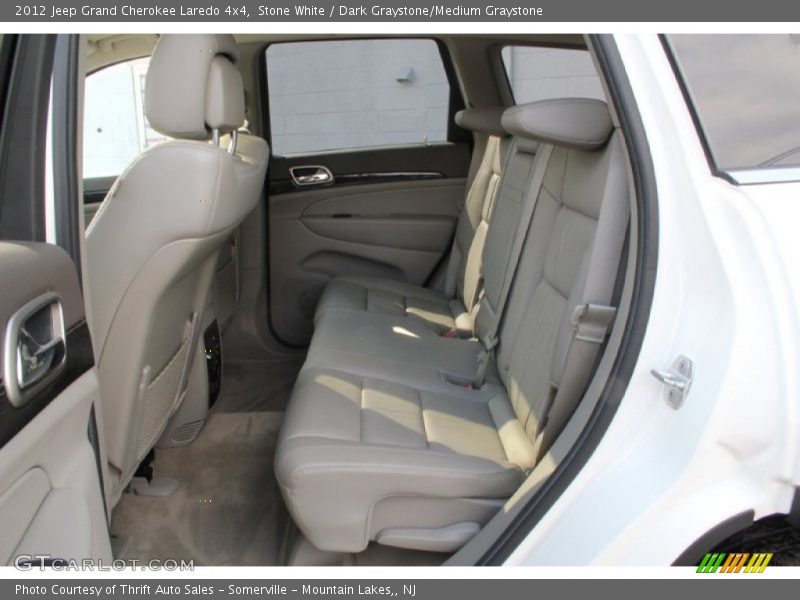 Stone White / Dark Graystone/Medium Graystone 2012 Jeep Grand Cherokee Laredo 4x4