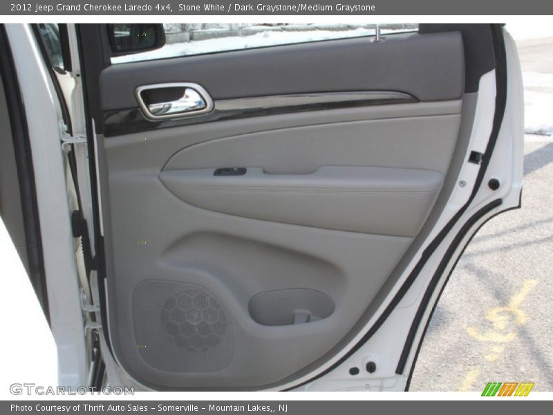 Stone White / Dark Graystone/Medium Graystone 2012 Jeep Grand Cherokee Laredo 4x4
