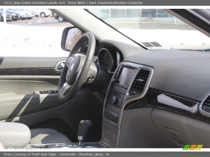 Stone White / Dark Graystone/Medium Graystone 2012 Jeep Grand Cherokee Laredo 4x4