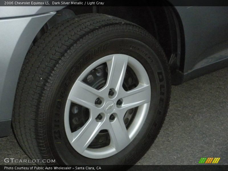 Dark Silver Metallic / Light Gray 2006 Chevrolet Equinox LS