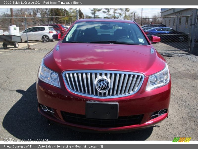 Red Jewel Tintcoat / Ebony 2010 Buick LaCrosse CXL