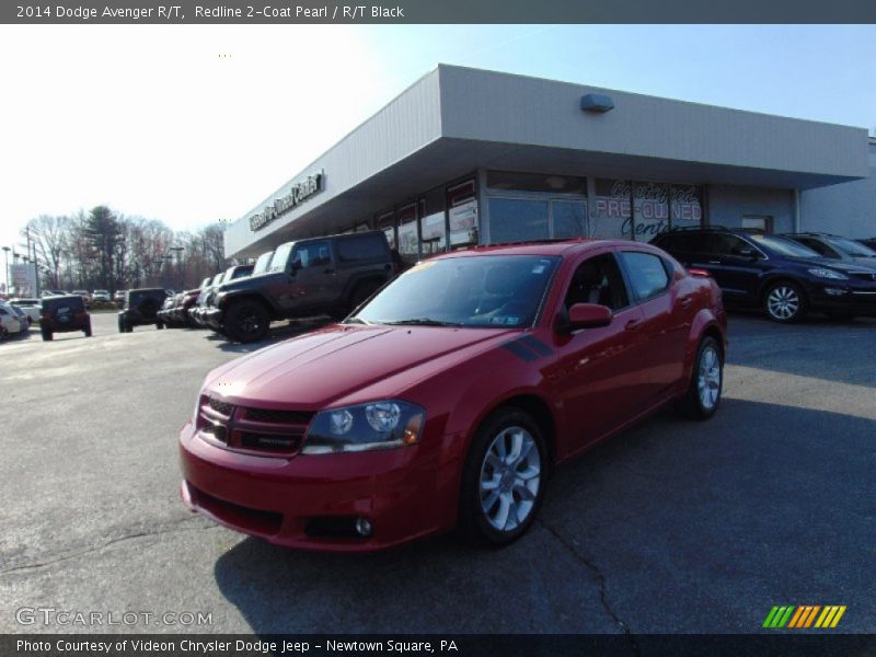 Redline 2-Coat Pearl / R/T Black 2014 Dodge Avenger R/T