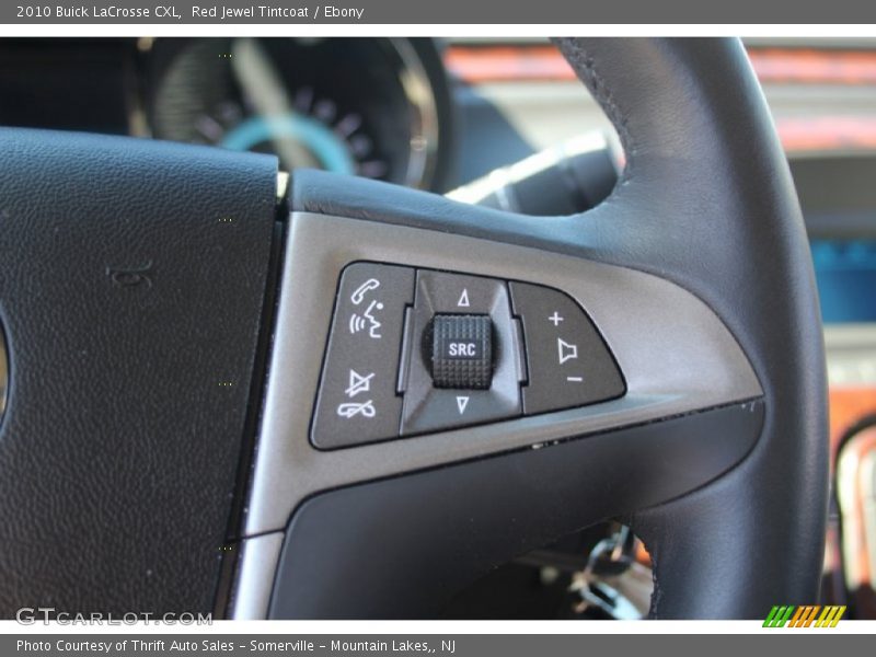 Red Jewel Tintcoat / Ebony 2010 Buick LaCrosse CXL