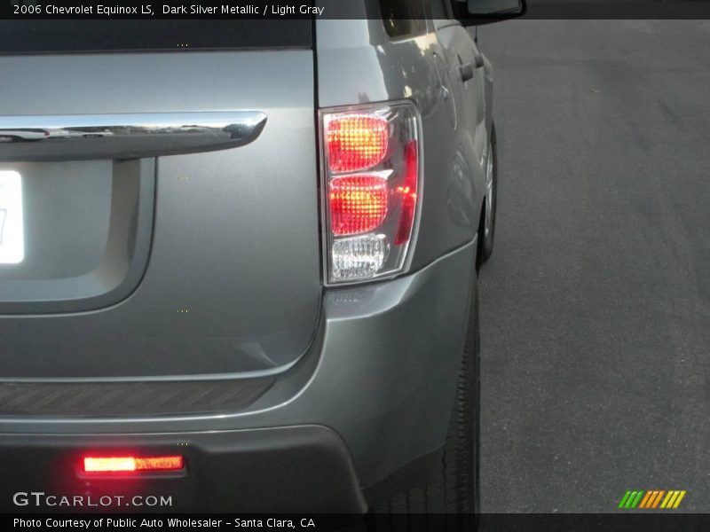 Dark Silver Metallic / Light Gray 2006 Chevrolet Equinox LS